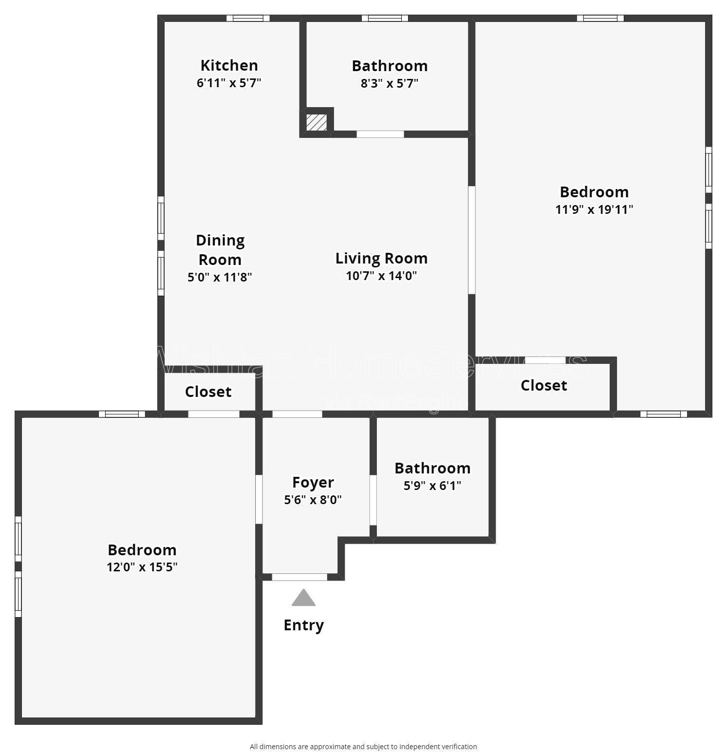 Modern 2 Bed 2 Bath Multiplex in Prime Macomb Location! property image