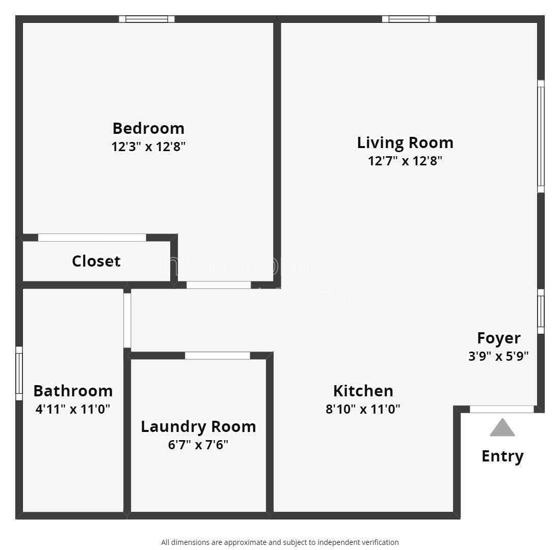 Effortless Living: 1BR, 1BA Retreat with In-Unit Laundry Convenience! property image