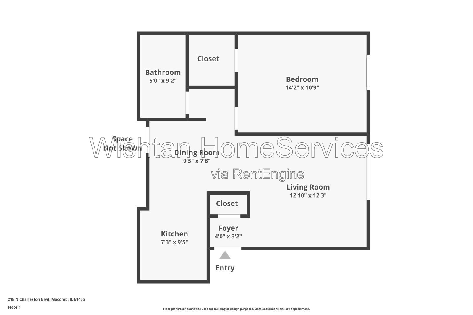 Charming 1 Bedroom Apartment in Macomb, IL with Spacious Layout and Convenient Location! property image