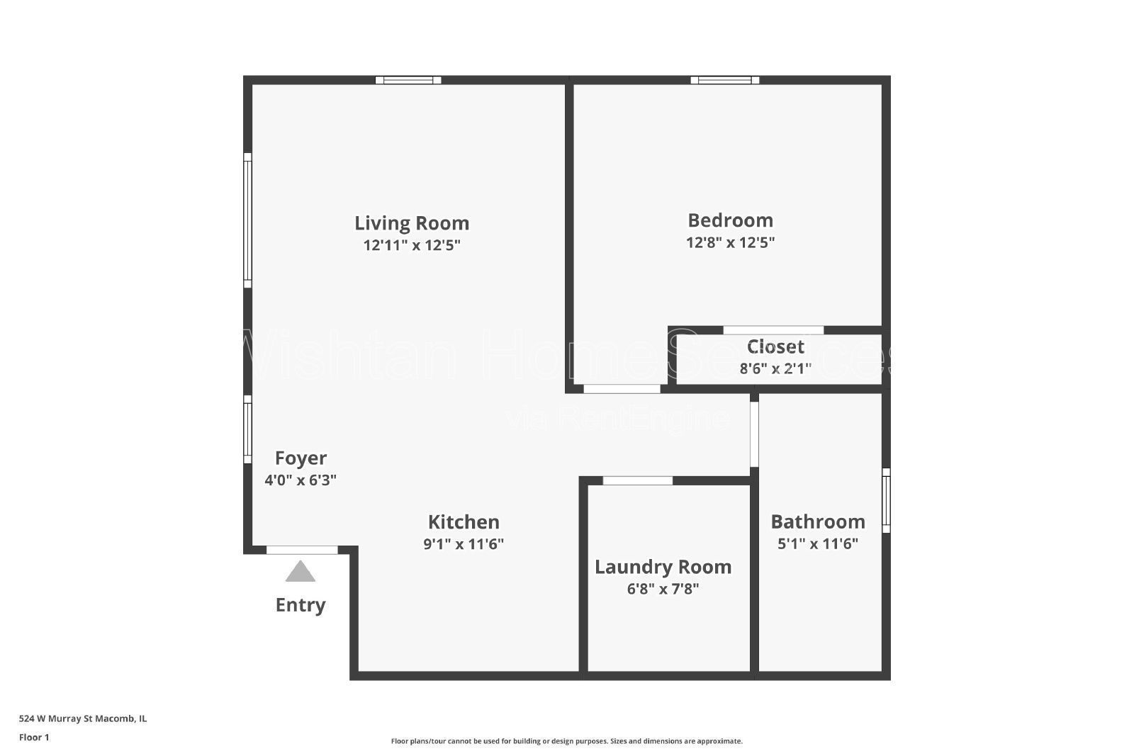 Charming 1-Bedroom Haven in the Heart of Macomb property image